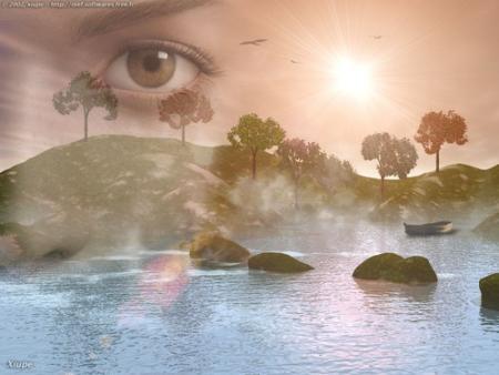 oeil brise